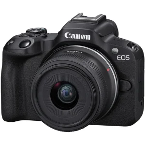 دوربین دیجیتال کانن مدل EOS R50 RF-S 18-45MM