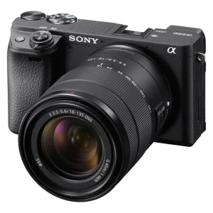 دوربین دیجیتال بدون آینه سونی مدل a6400 با لنز ۱۸ - ۱۳۵ میلی‌متر f/3.5 - f/5.6