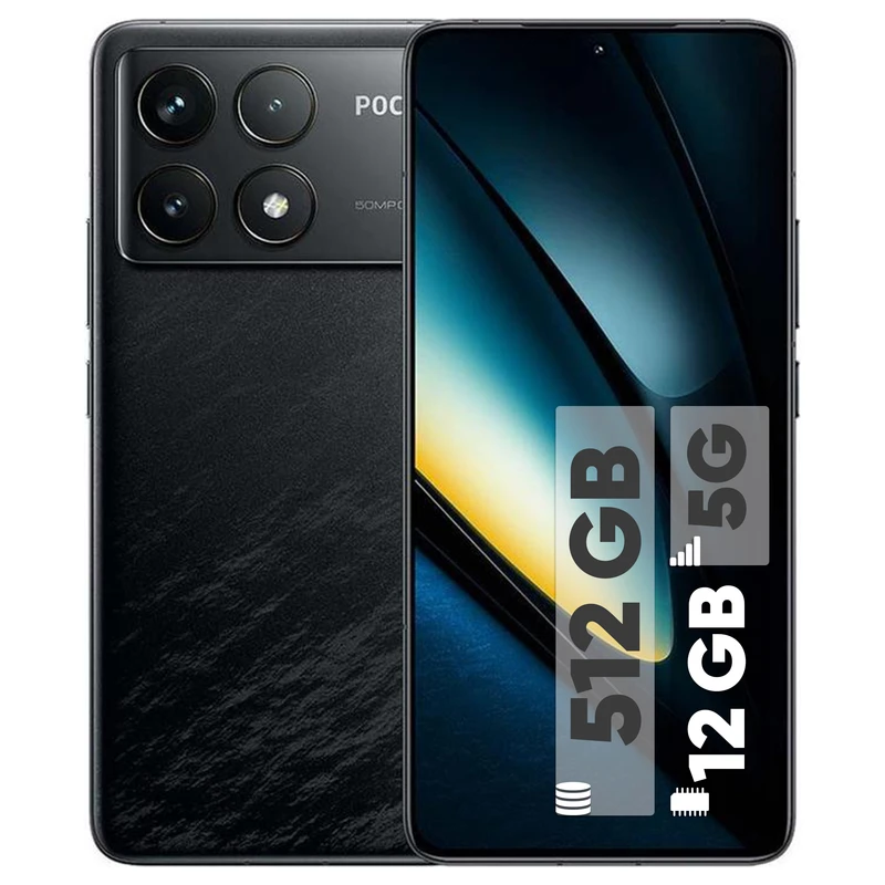 1پ گوشی موبایل شیائومی مدل Poco F6 Pro دو سیم کارت ظرفیت 512 گیگابایت و رم 12 گیگابایت - Image 1